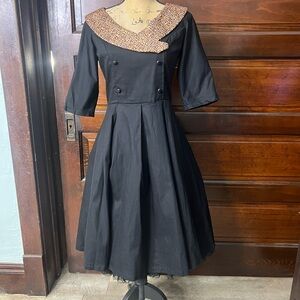 Lindy bop 1950s style pinup dress